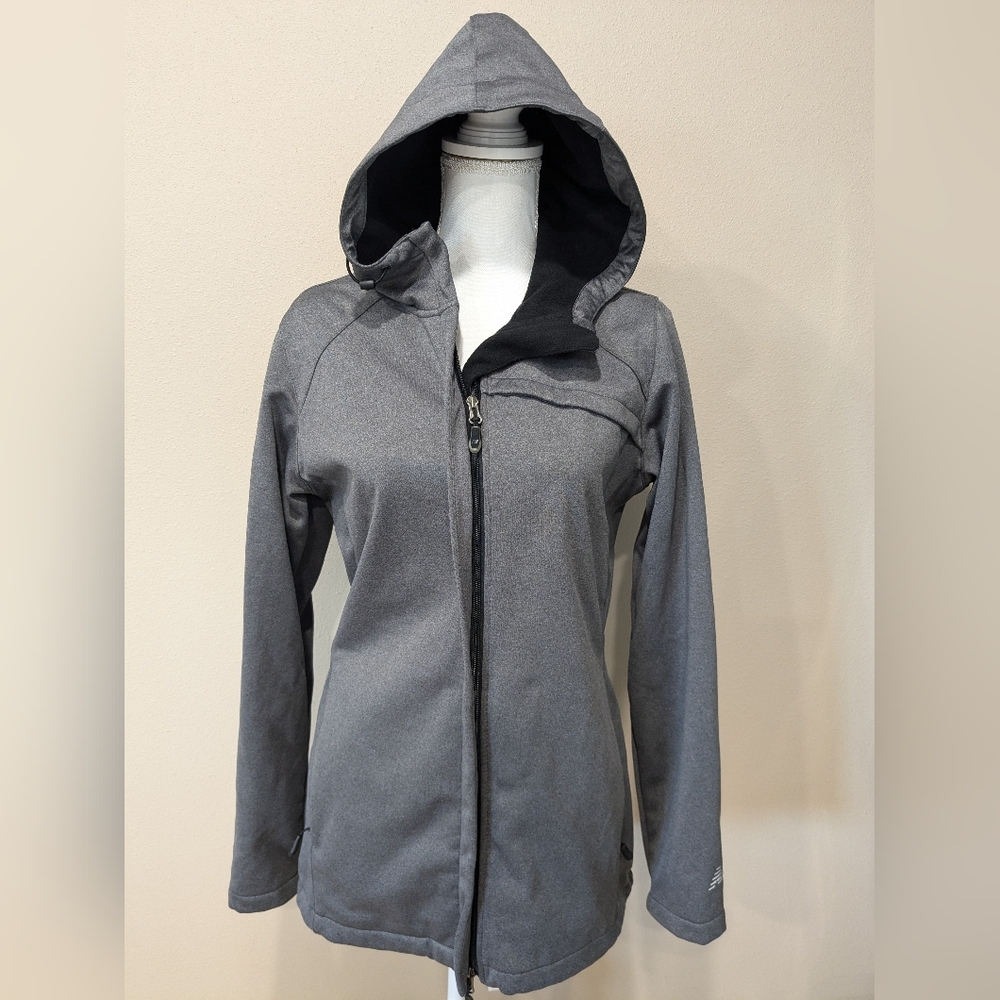 NEW BALANCE Women's Windproof Jacket M Athletic Soft Shelled Fleece Lined